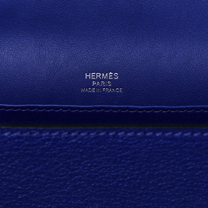 Hermes Chevre Mysore Geta Bleu Electrique 6 of 11