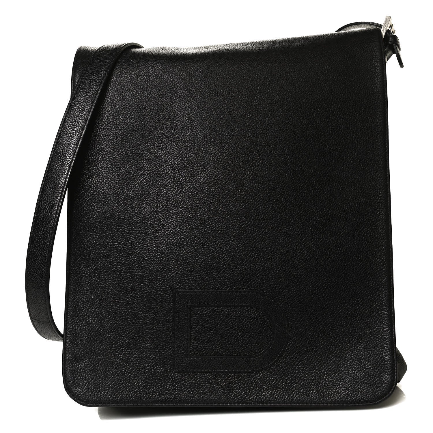 Delvaux Taurillon Shoulder Bag Black 1 of 8