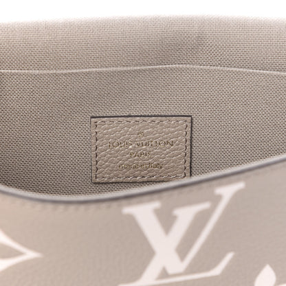 Louis Vuitton Empreinte Monogram Giant Felicie Pochette Tourterelle Creme 6 of 11
