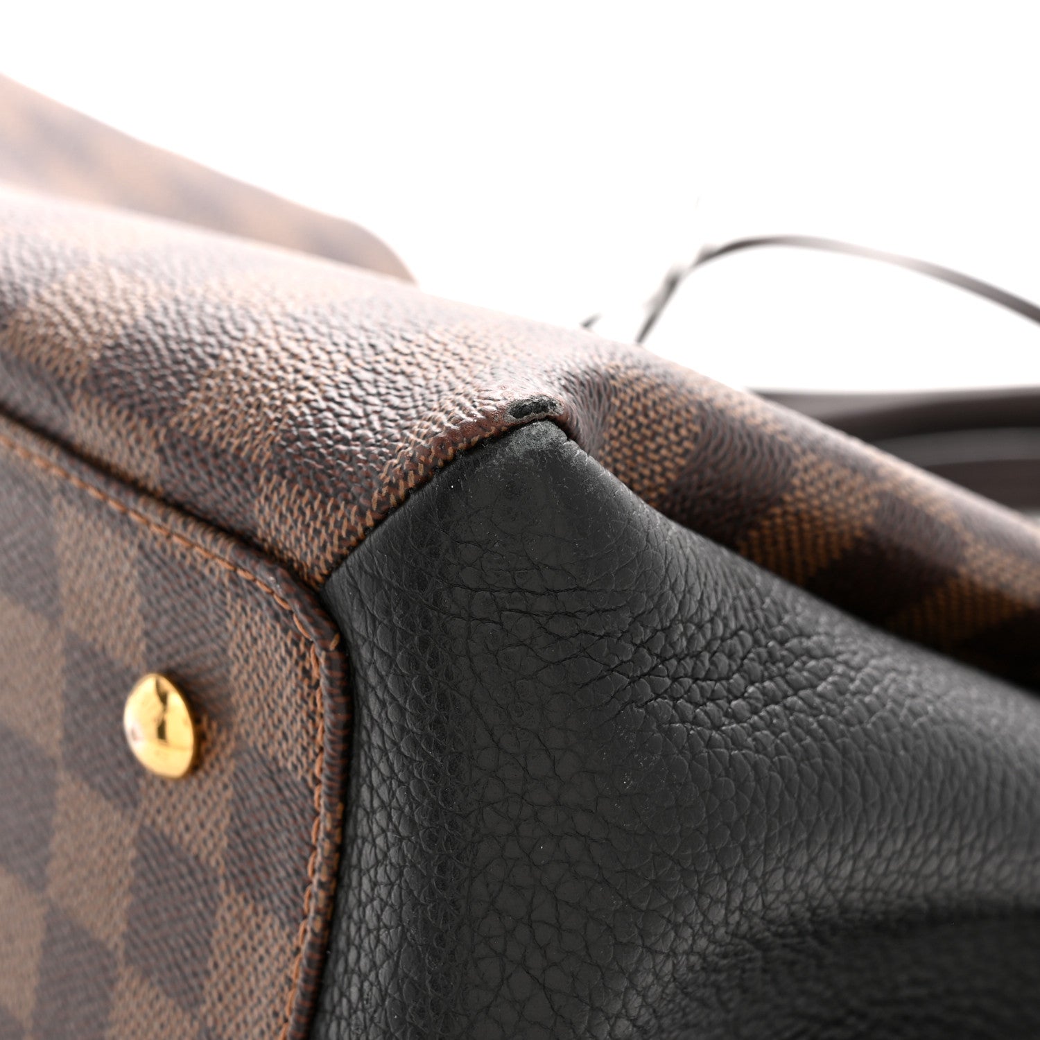 Louis Vuitton Cuir Taurillon Damier Ebene Normandy Black 11 of 12