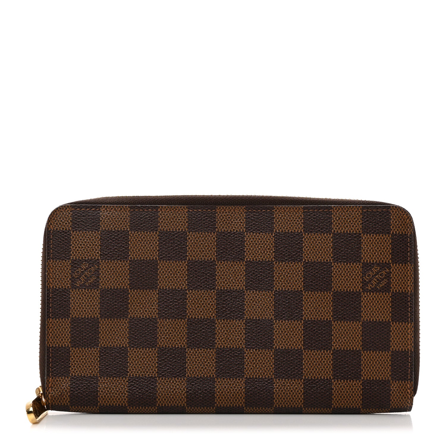 Louis Vuitton Damier Ebene Zippy Organizer Wallet 1 of 7