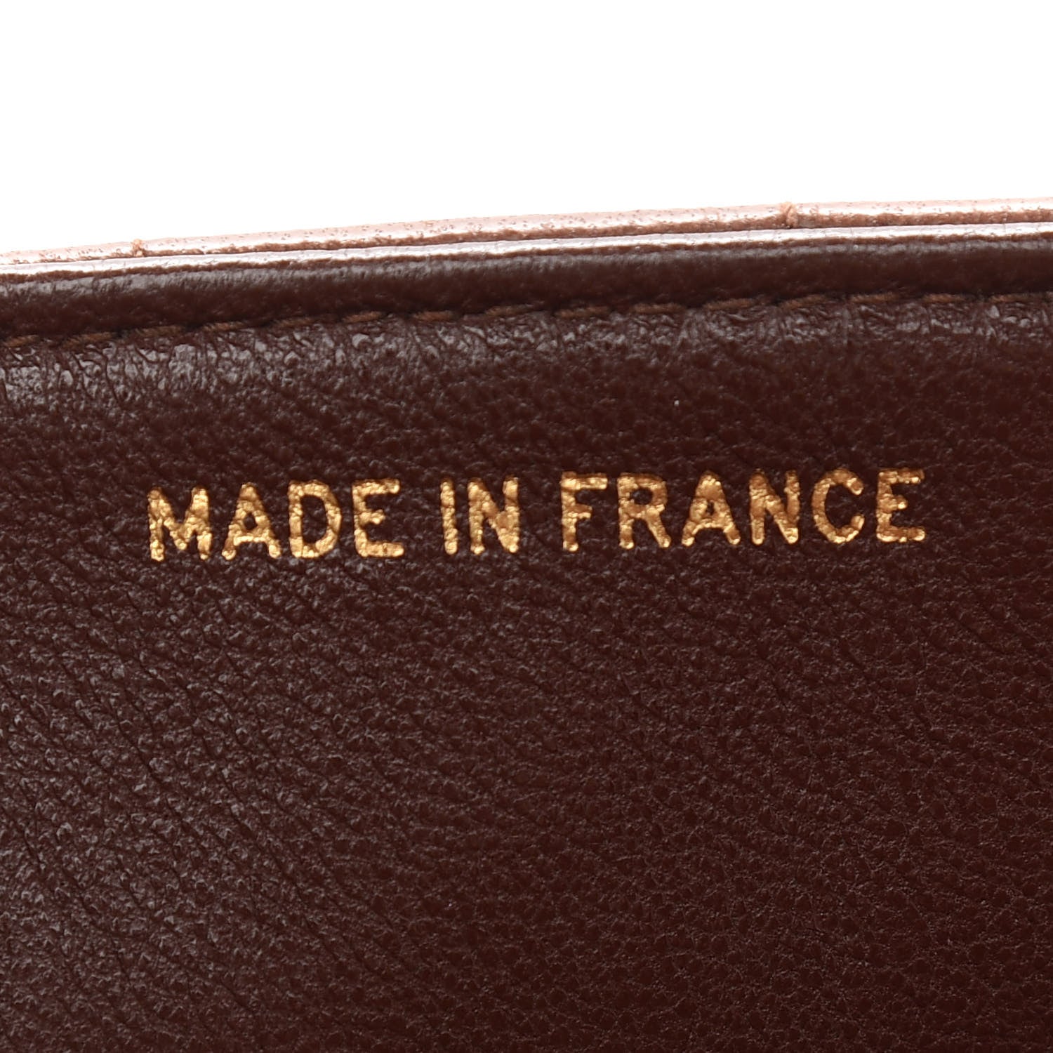 Chanel Lambskin Vertical Quilted Medium Single Flap Brown 6 of 9