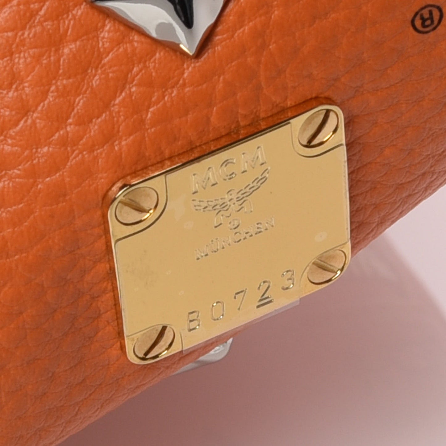Visetos Small Sprinkle Stud Stark Backpack Orange