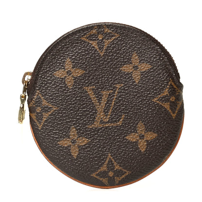 Louis Vuitton Monogram Round Coin Purse 1 of 5