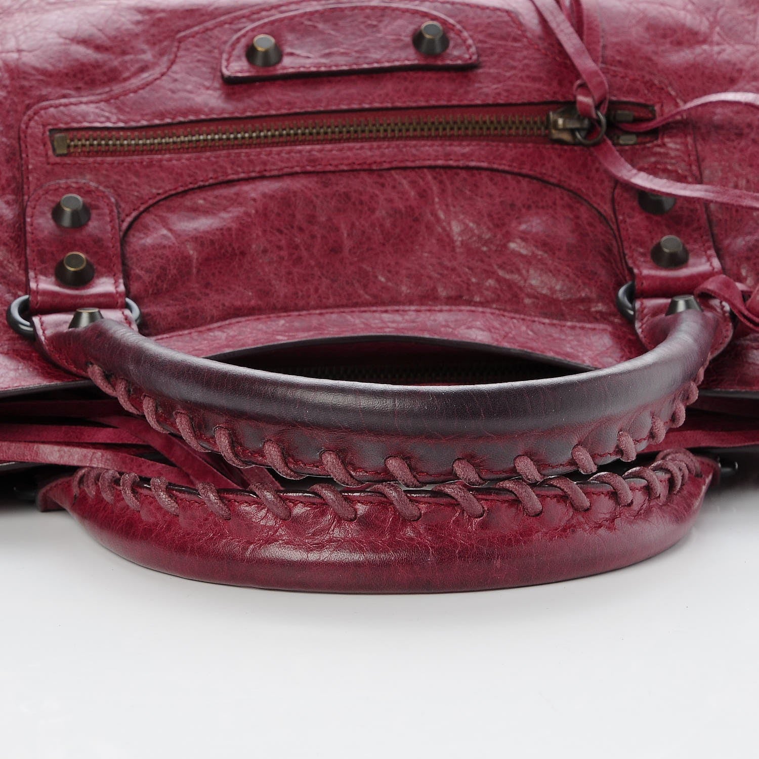 Balenciaga Agneau Classic Hardware City Pourpre 9 of 10
