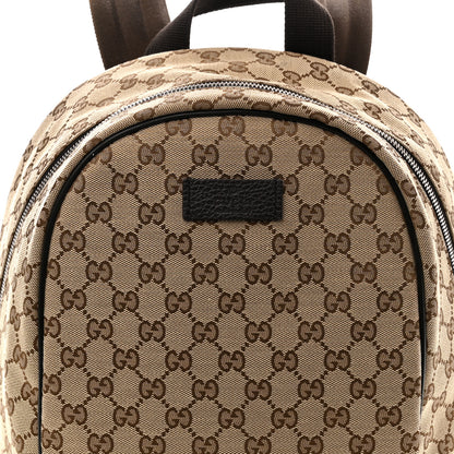 Gucci Monogram Travel Backpack Dark Brown 7 of 10