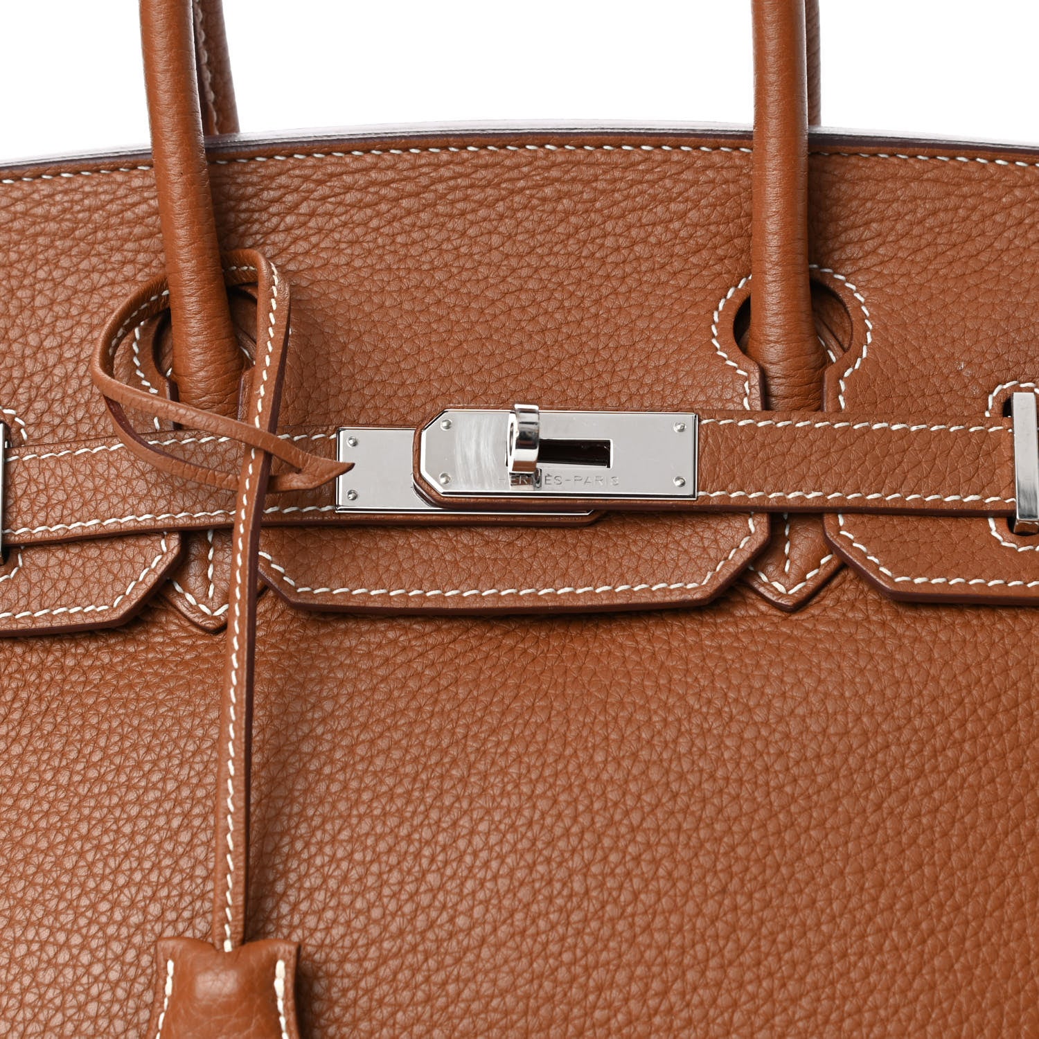 Hermes Taurillon Clemence Birkin 30 Gold 7 of 10