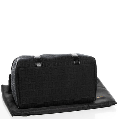 Fendi Zucchino Vitello Small Boston Black 4 of 9