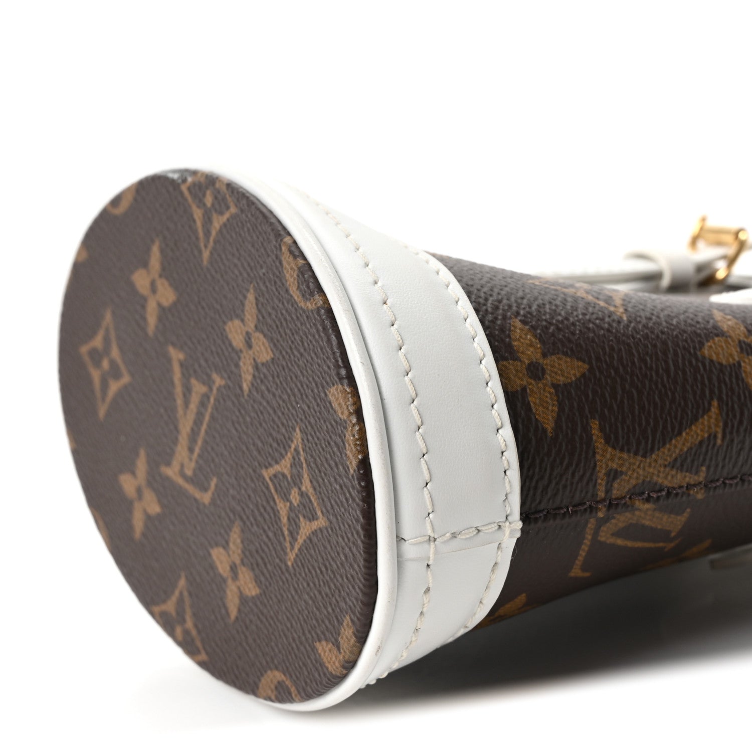 Louis Vuitton Monogram LV Match Nano Bucket Bag White 9 of 9