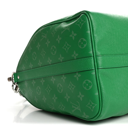 Louis Vuitton Taigarama Keepall Bandouliere 55 Cactus Green 7 of 10