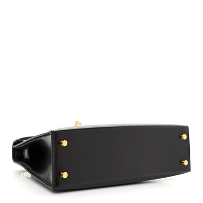 Hermes Box Mini Kelly Sellier 20 Black 4 of 11