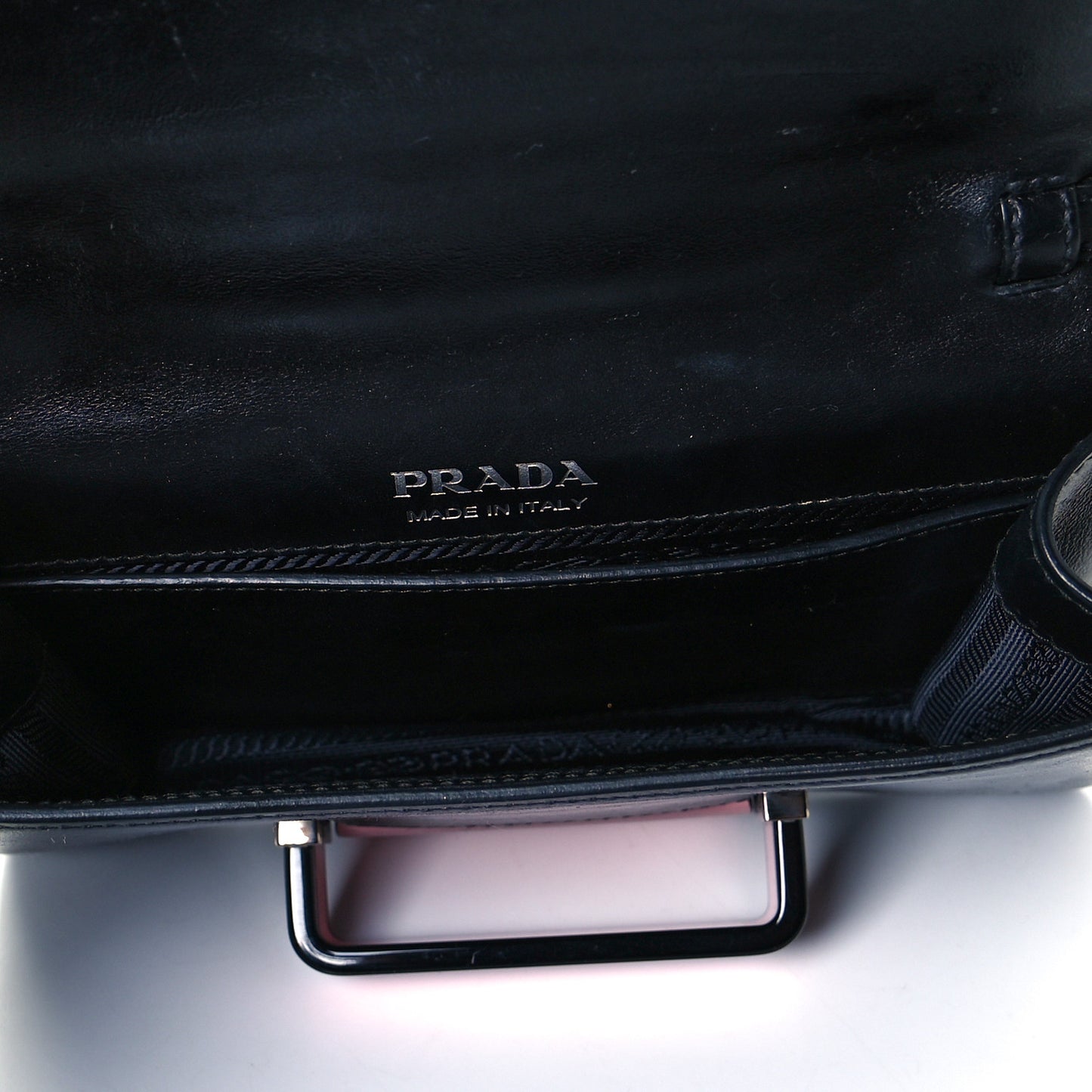 City Calf Plex Ribbon Bag Black Rosa