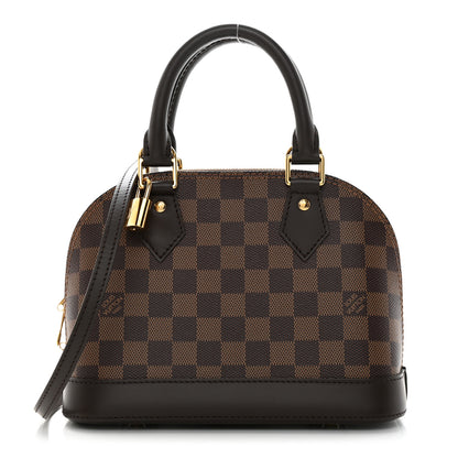 Louis Vuitton Damier Ebene Alma BB 1 of 11