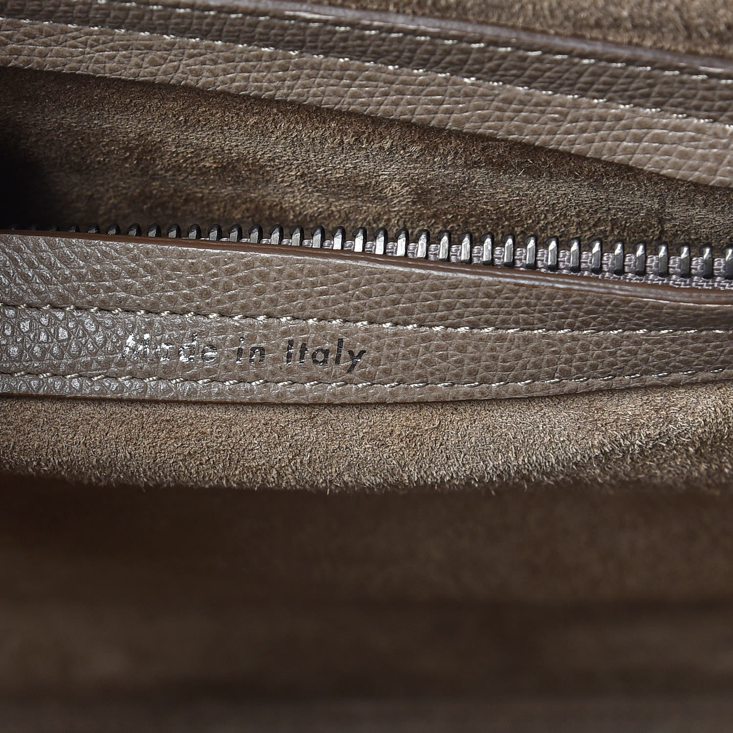 Celine Grained Calfskin Medium Phantom Luggage Taupe 7 of 10
