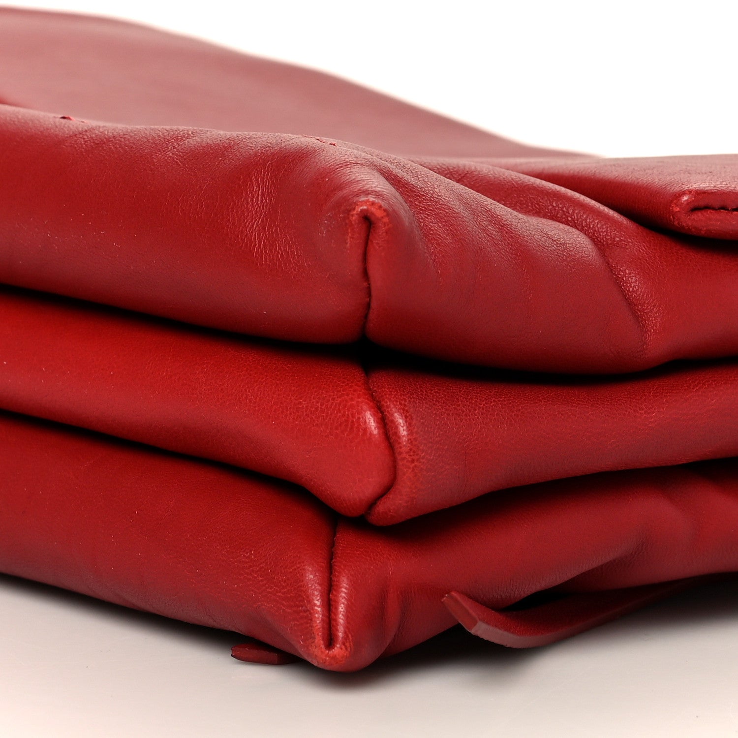 Lanvin Lambskin Quilted Medium Sugar Flap Shoulder Bag Red 11 of 11