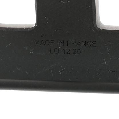 Hermes PVD Plated 32mm H Belt Buckle Black 3 of 3