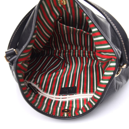 Gucci Calfskin Medium New Britt Hobo Black 4 of 7