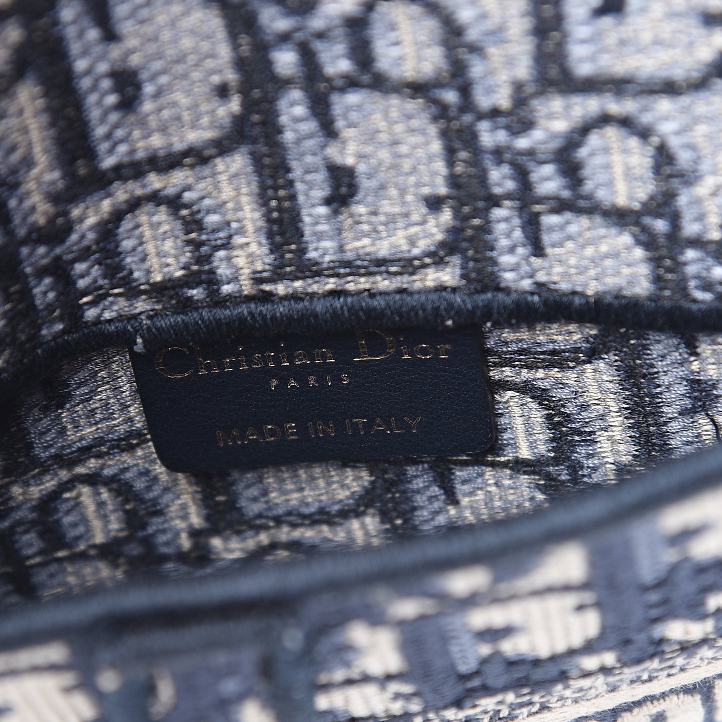 Oblique Saddle Pouch Blue