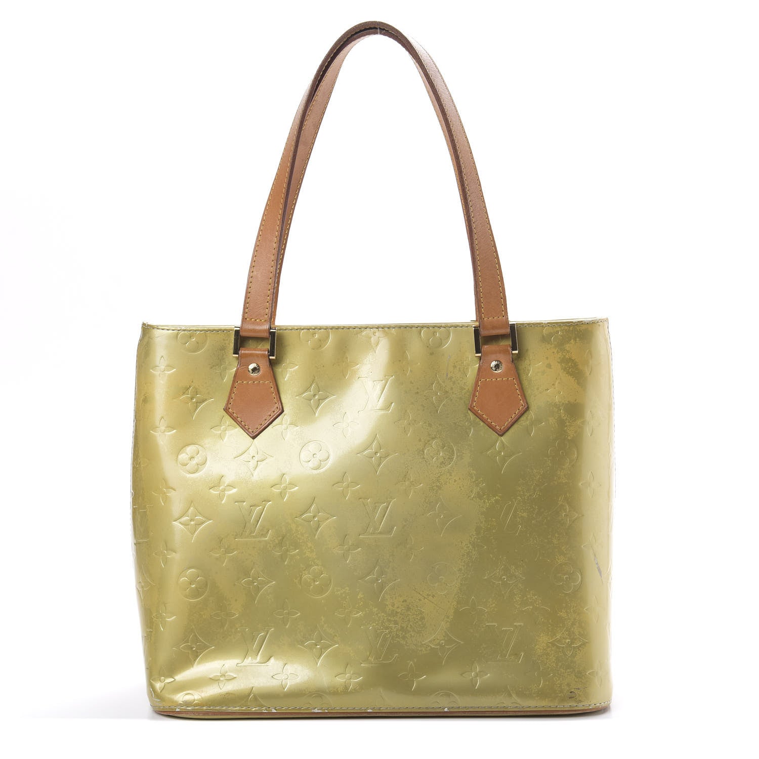 Louis Vuitton Vernis Houston Silver 1 of 23