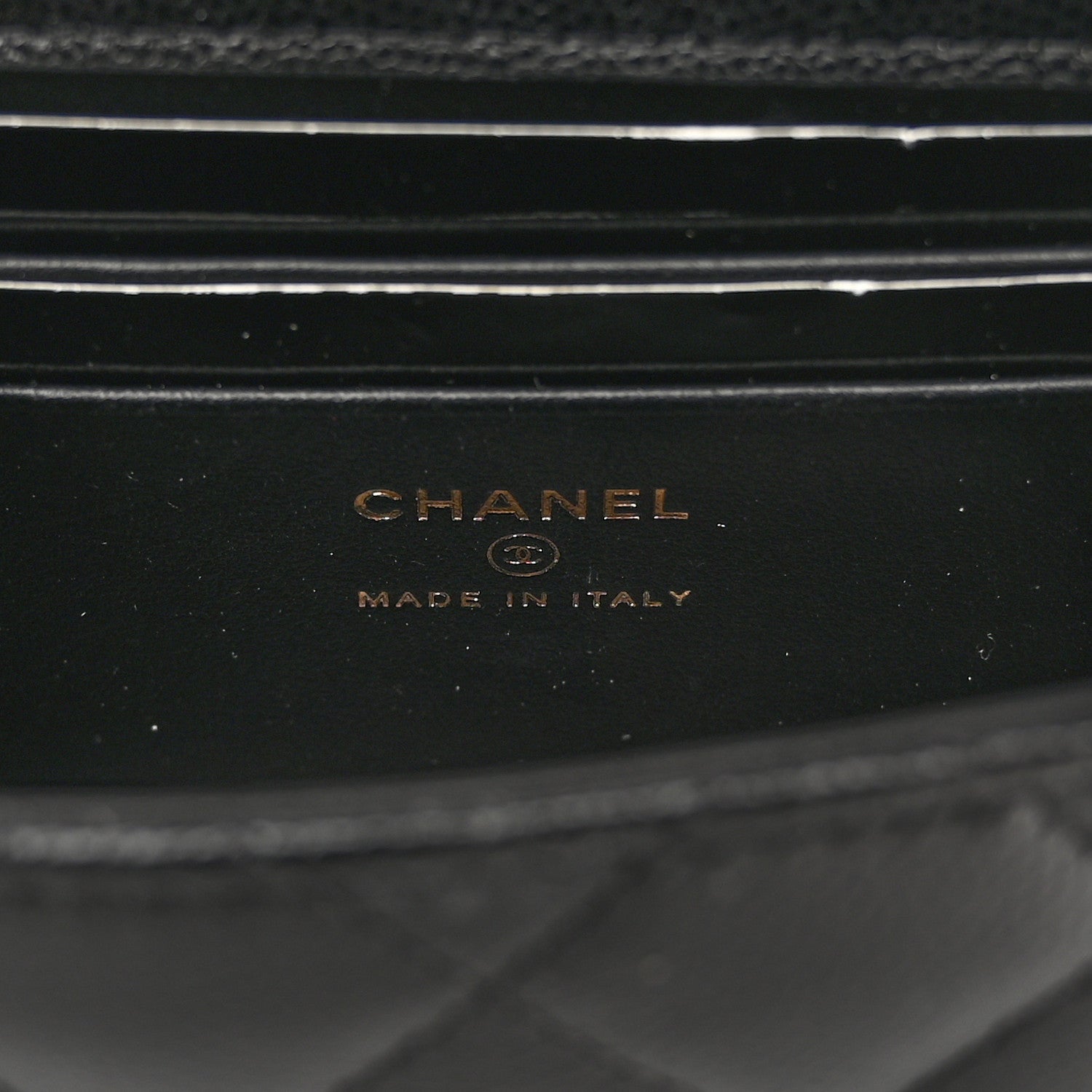 Chanel Caviar Quilted Double Chain Top Handle Flap With Chain Black 6 of 11