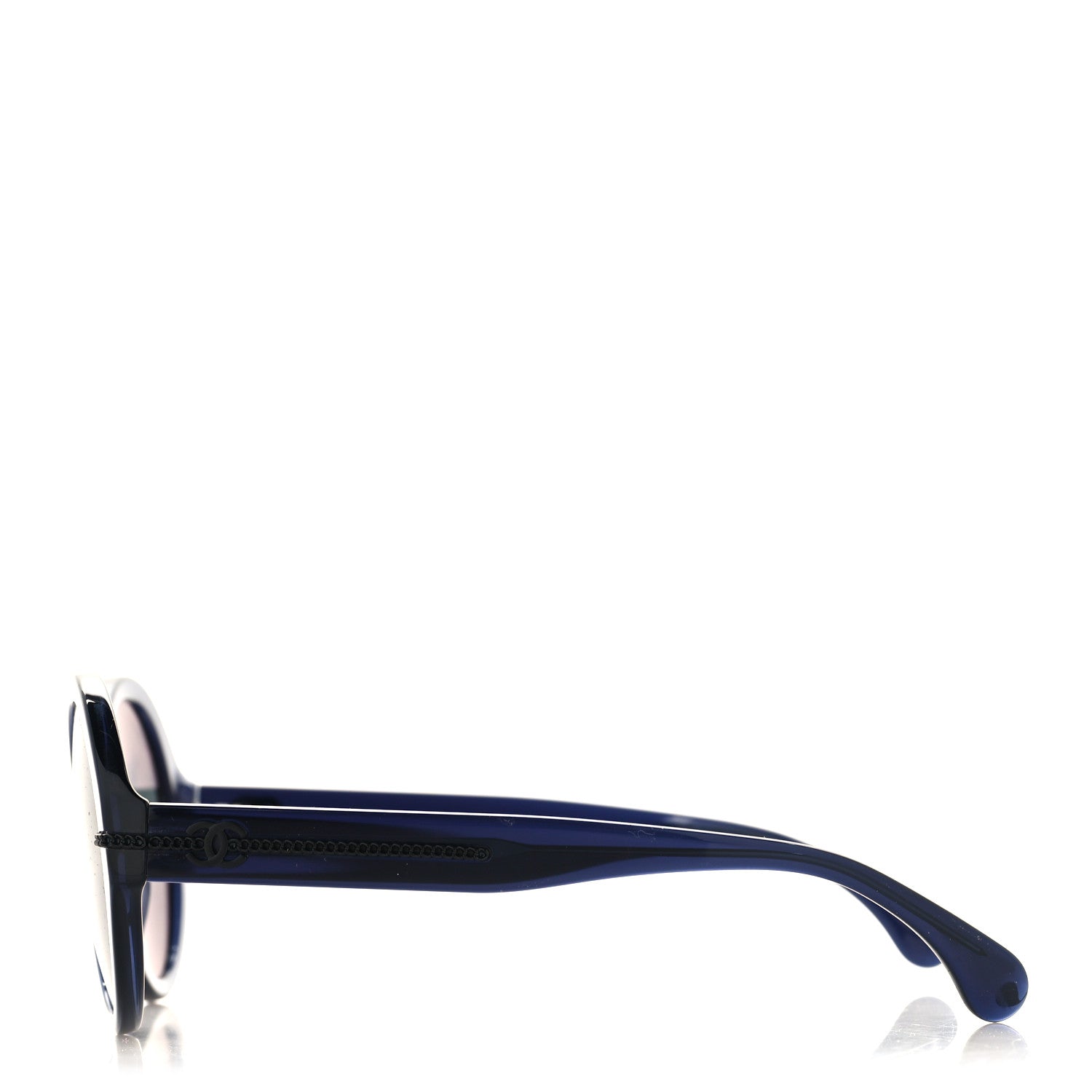 Chanel Acetate Chain Sunglasses 5511 Blue 3 of 7