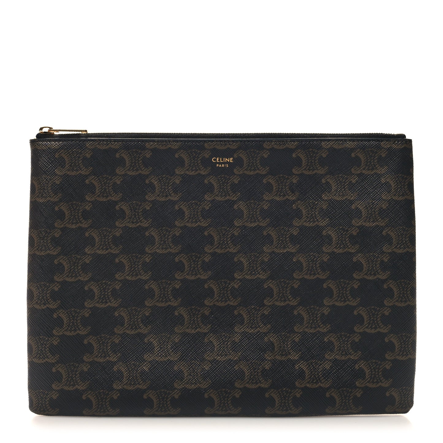 Triomphe Canvas Pouch Black