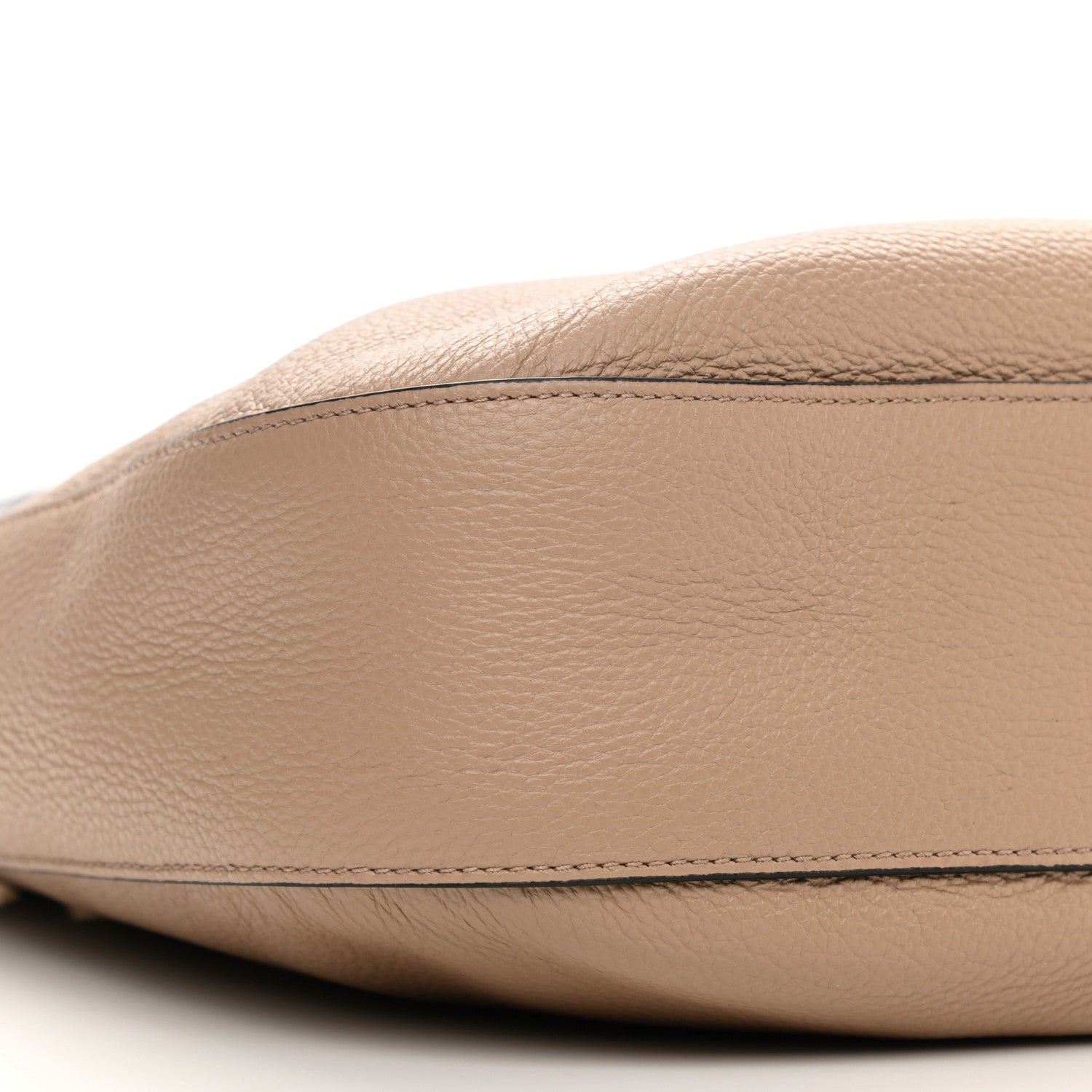 Prada Vitello Phenix Zippered Messenger Hobo Cammeo 9 of 11