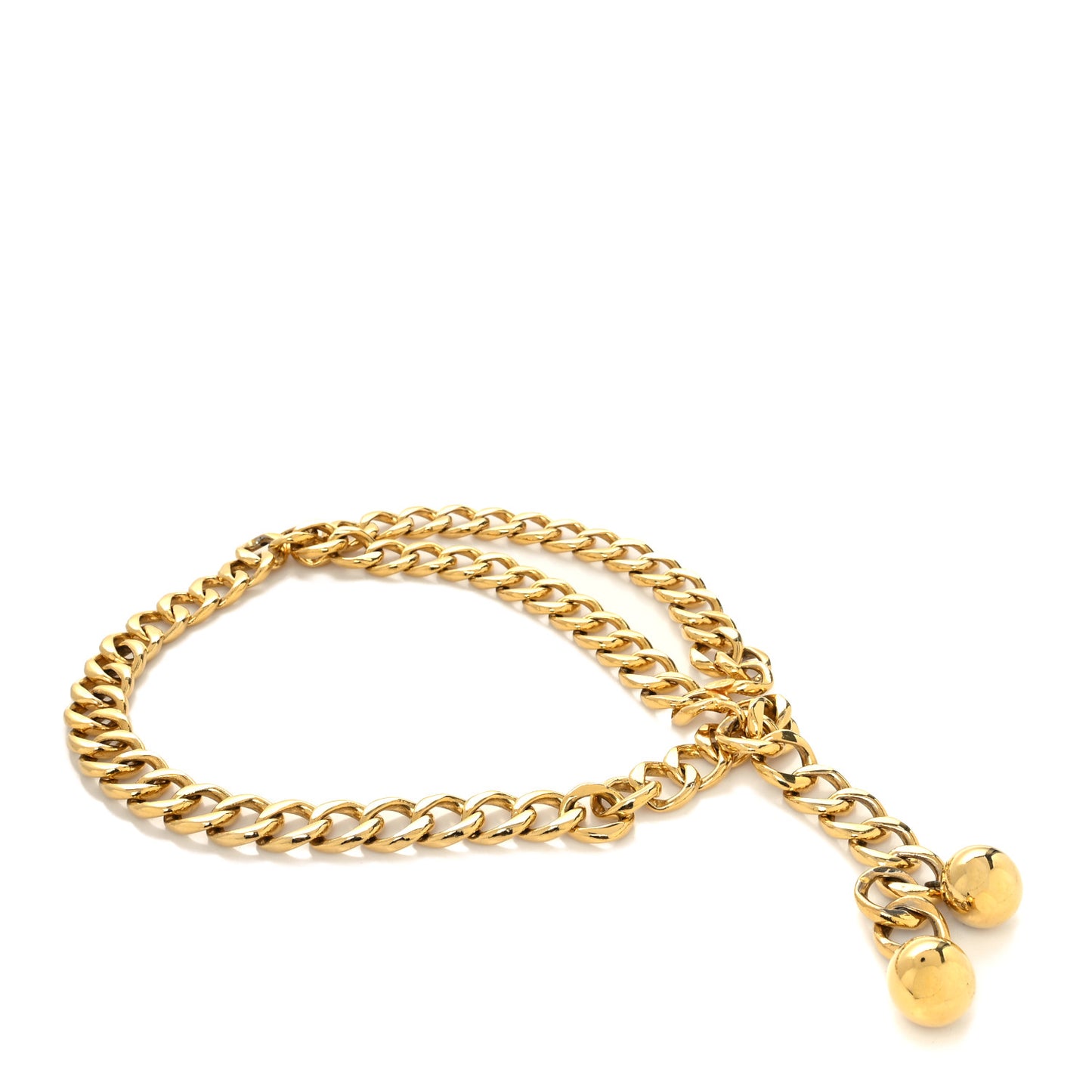 Metal Chain Belt Gold