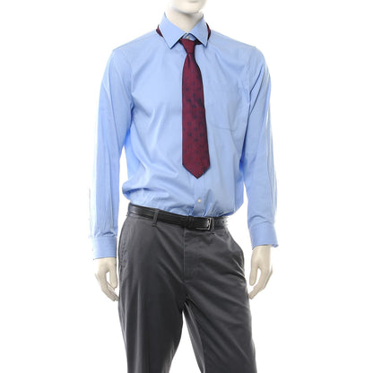 Chanel Mens Silk CC Neck Tie Navy Red 2 of 6