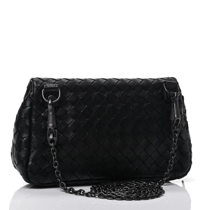 Bottega Veneta Nappa Intrecciato Small Chain Crossbody Black 2 of 4