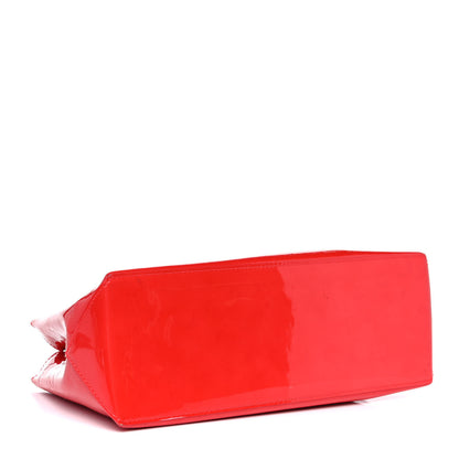 Louis Vuitton Vernis Wilshire PM Rouge 4 of 12