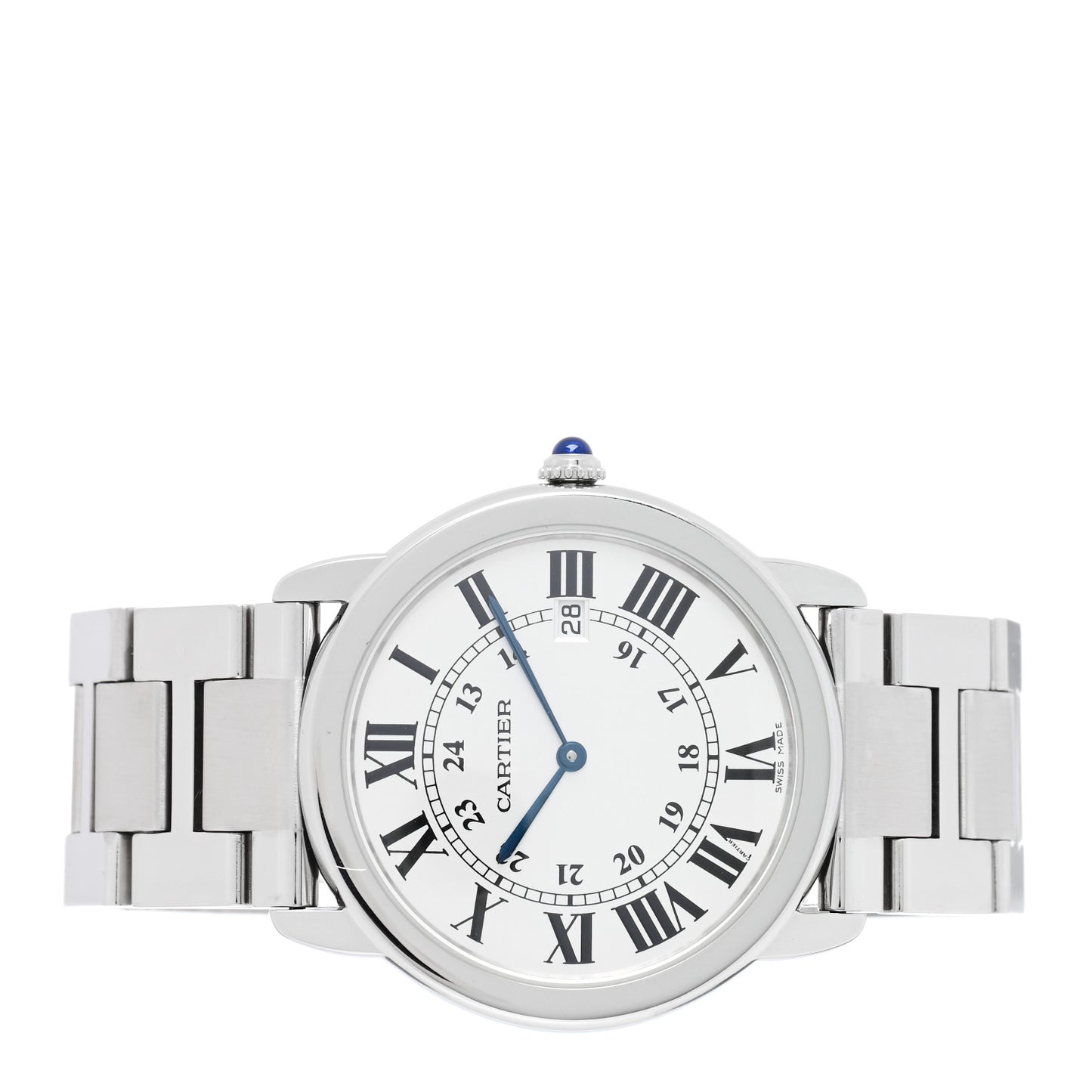 Stainless Steel 36mm Ronde Solo Quartz Watch