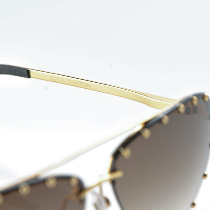 Louis Vuitton The Party Aviator Gradient Sunglasses Z0914U Brown 5 of 7