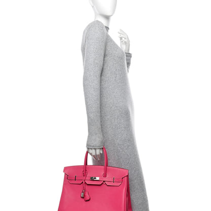 Hermes Epsom Birkin 35 Rose Tyrien 2 of 11