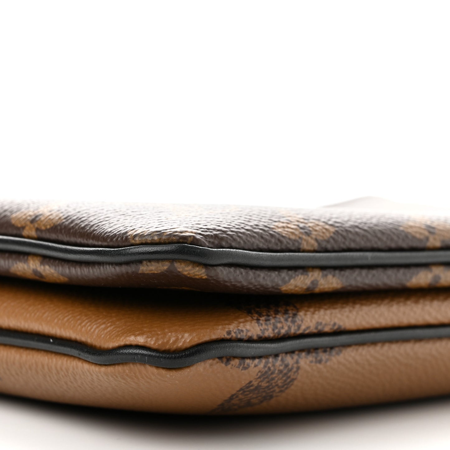 Reverse Monogram Giant Double Zip Pochette