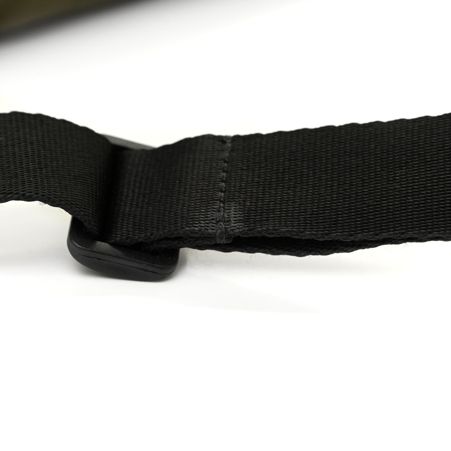 Nylon Logo Belt Bag Khaki