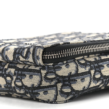 Christian Dior Oblique Crossbody Bag Blue 10 of 10