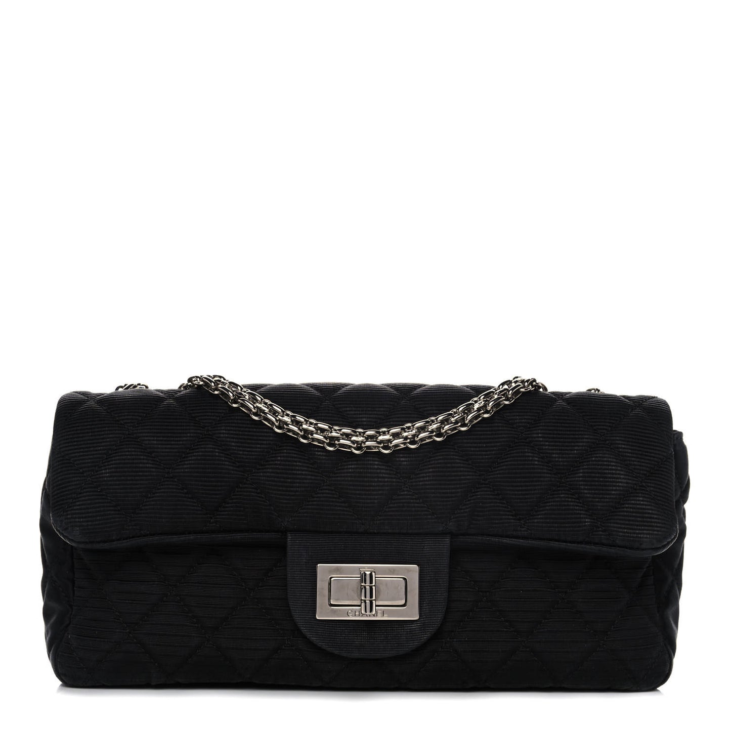 Fabric Mademoiselle East West Flap Black