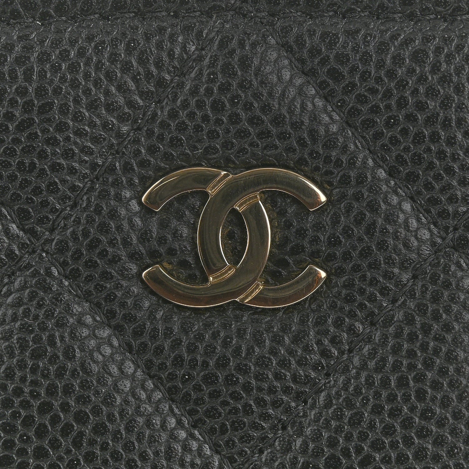 Chanel Caviar Quilted Cosmetic Case Black 10 of 10