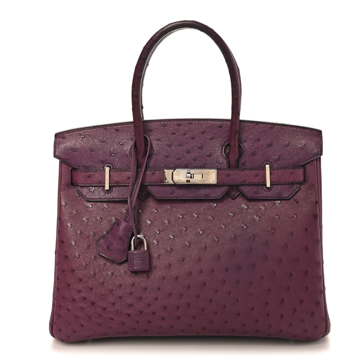 Hermes Ostrich Birkin 30 Violine 1 of 10