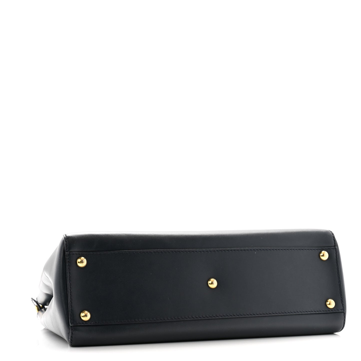Vitello Morgan Shiny Nappa Medium Peekaboo Iconic Satchel Lavagna Lago