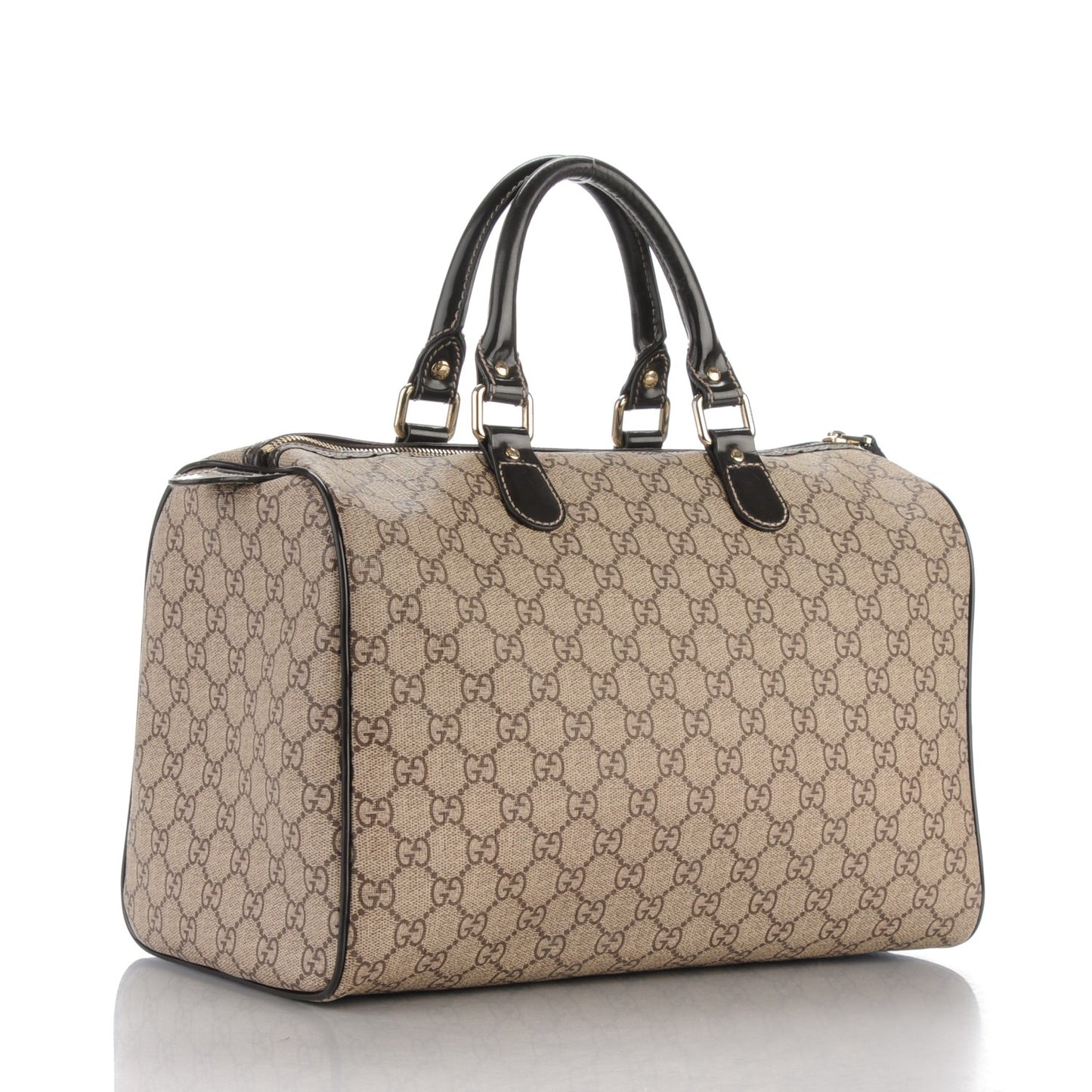 GG Plus Monogram Tattoo Heart Medium Joy Boston Dark Brown