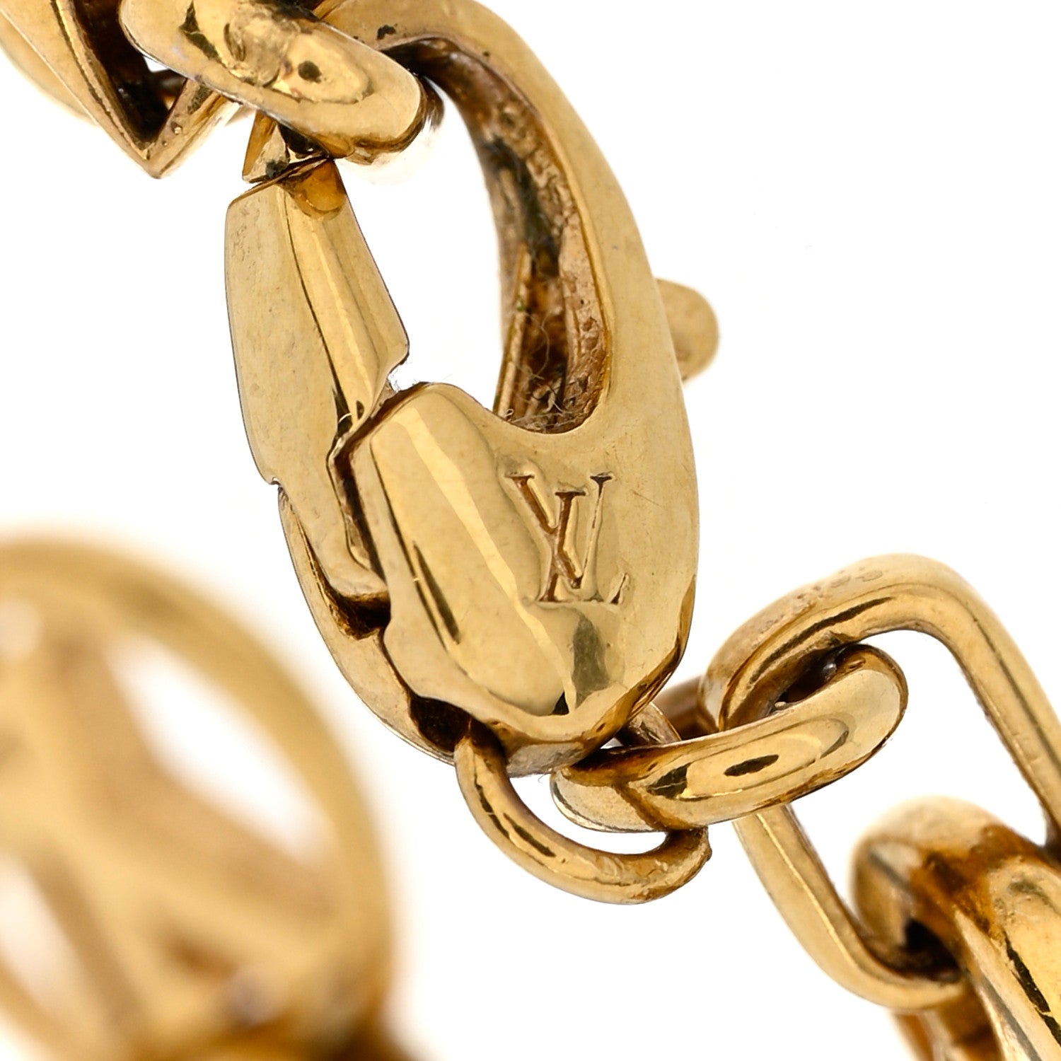 Louis Vuitton Metal Crazy In Lock Bracelet Gold 4 of 6