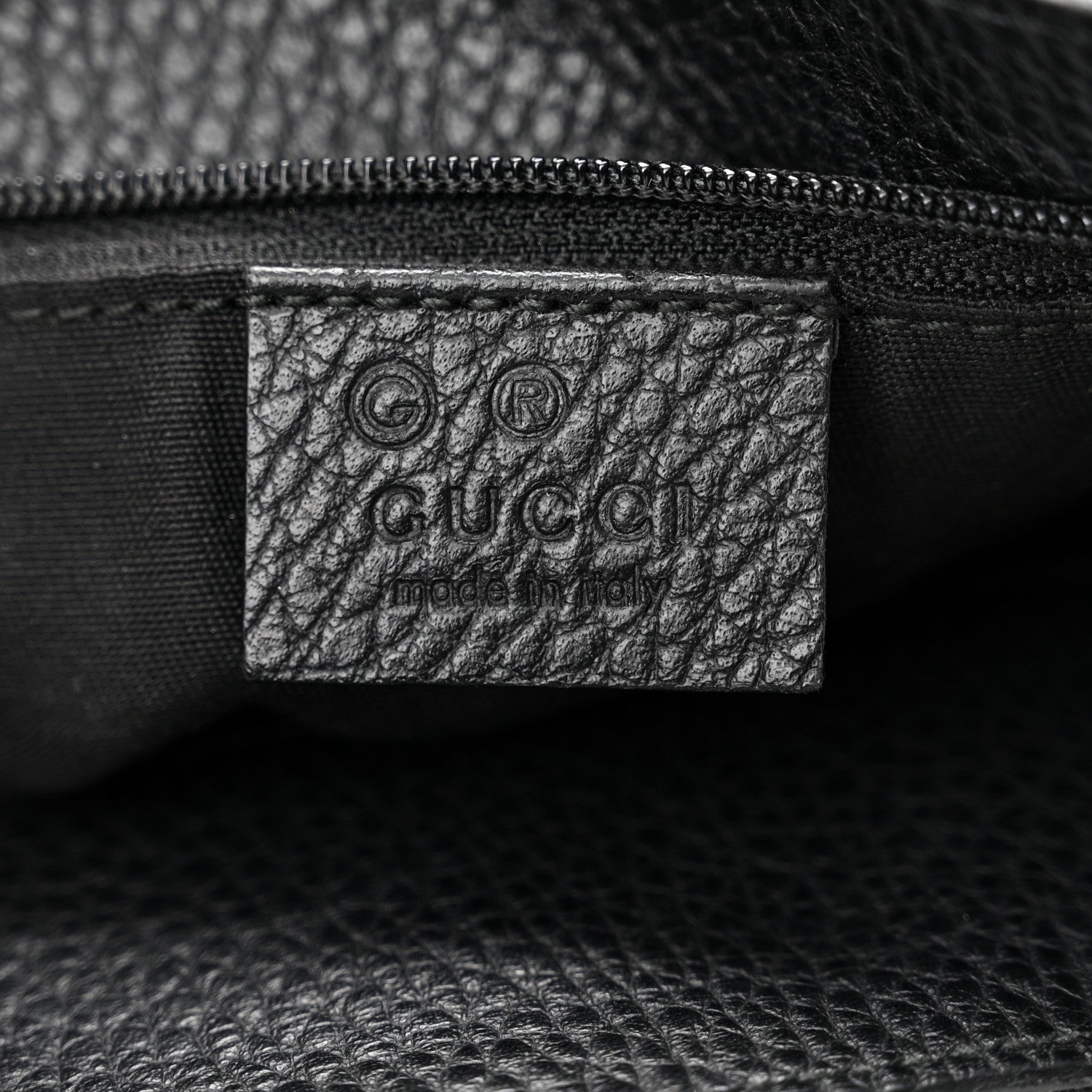Gucci Nylon Monogram Gifford Tote Black 6 of 12