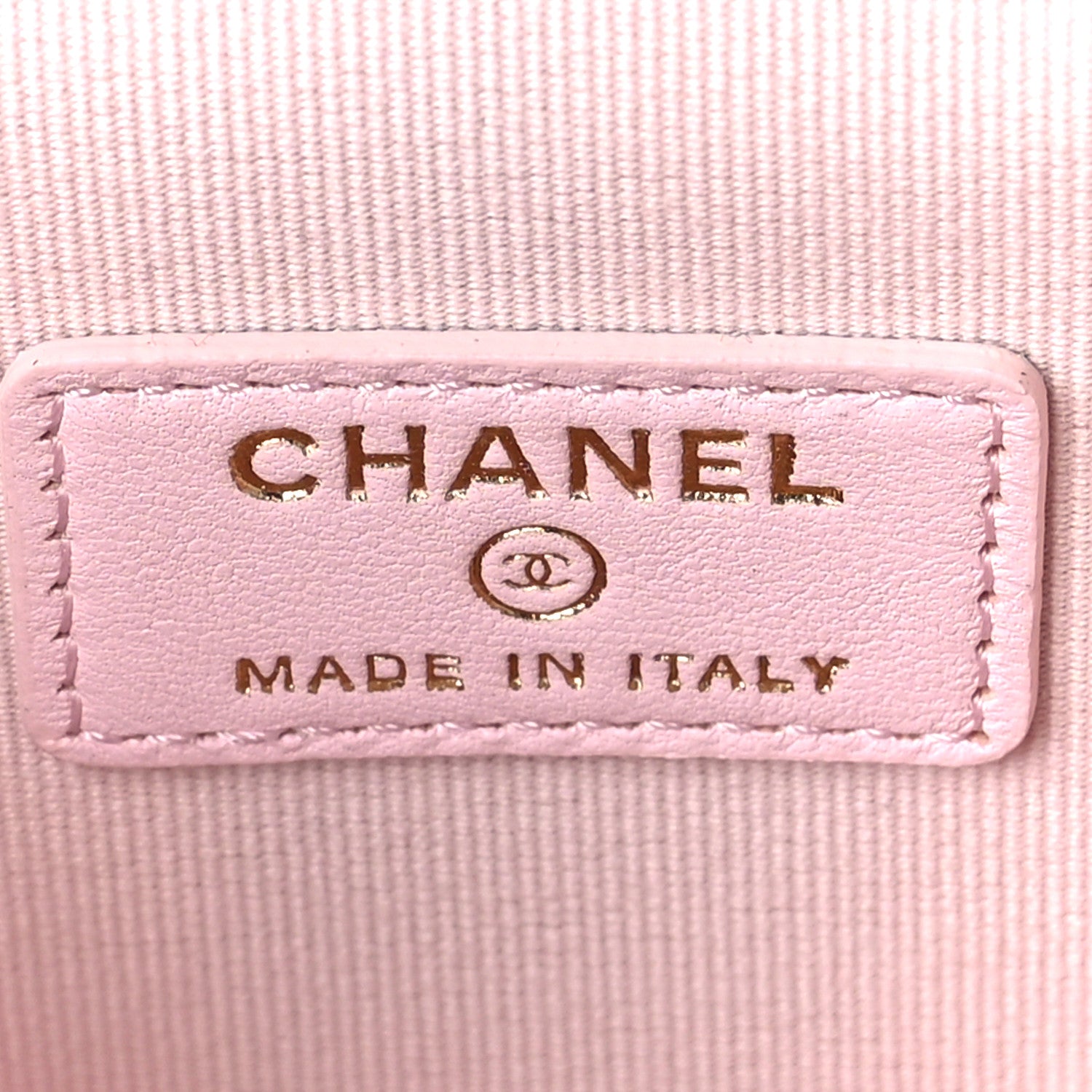 Chanel Lambskin Quilted Mini Top Handle Vanity Case With Chain Light Pink 7 of 11