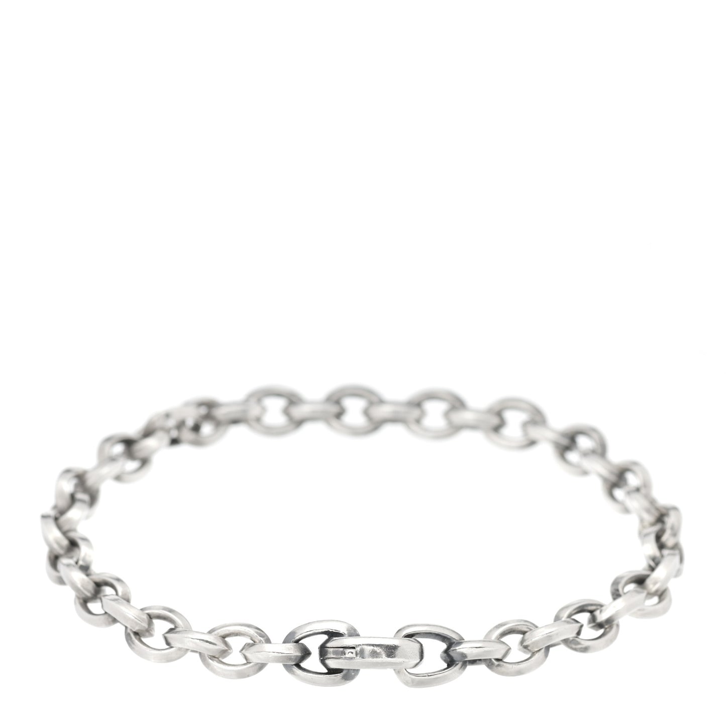 Sterling Silver Knife Edge Link Bracelet