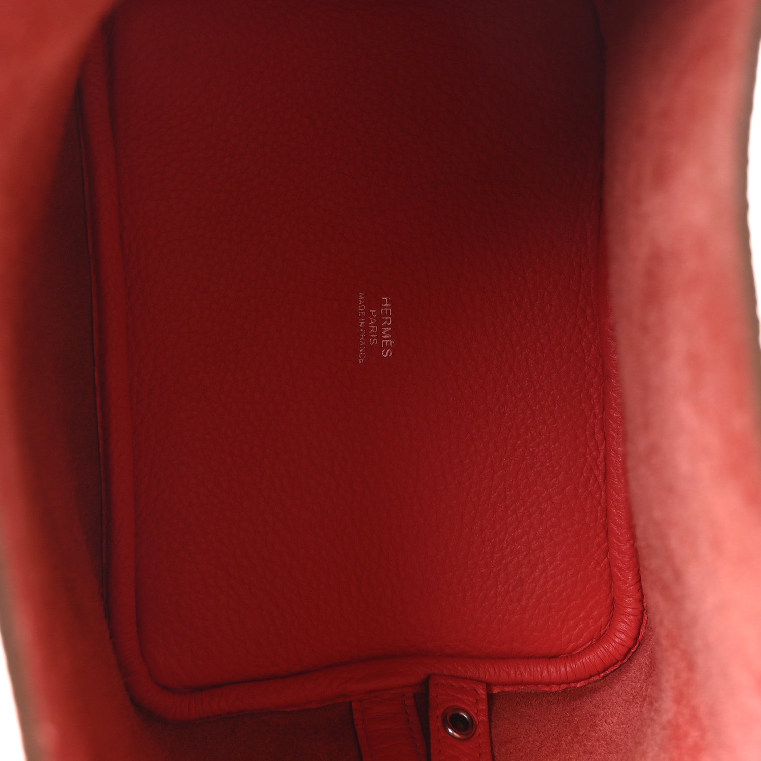 Hermes Taurillon Clemence Picotin Lock 18 PM Rouge Pivoine 5 of 10