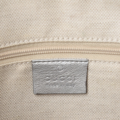 Gucci Guccissima Small D Ring Messenger Silver 6 of 12