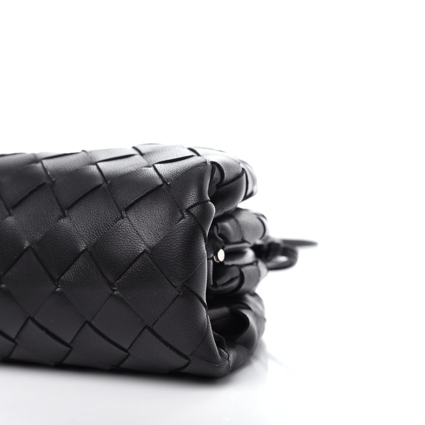 Nappa Intrecciato The Mini Pouch Black