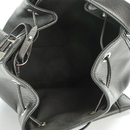 Givenchy Calfskin Small Lucrezia Drawstring Bucket Bag Black 6 of 8